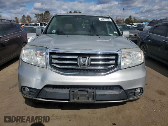 2013 Honda Pilot EX-L with VIN 5FNYF4H68DB005956, listed as a Copart auction lot 47853755 with 165,644 mi miles and Salvage Title. Bid and sale history available at carsss.com. Image 5.