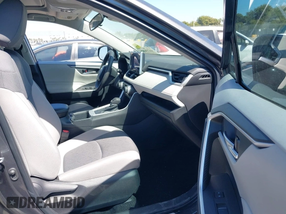 2023 Toyota RAV4 XLE with VIN 2T3W1RFV2PW250599, listed as a IAAI auction lot 41738576 with 40,111 mi miles. Bid and sale history available at carsss.com. Image 5.