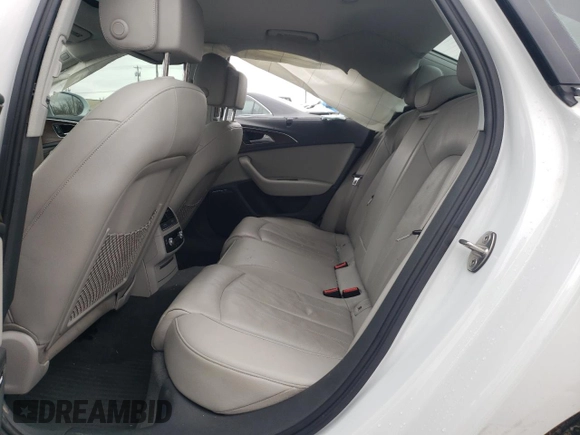 2016 Audi A6 2.0T Premium Plus with VIN WAUGFAFC4GN057364, listed as a Copart auction lot 44379693 with 50,968 mi miles. Bid and sale history available at carsss.com. Image 10.