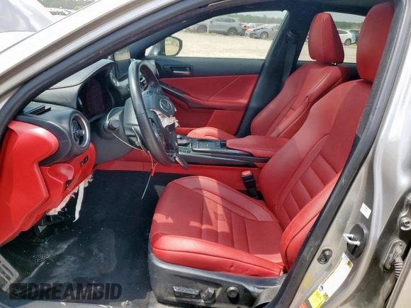 2021 Lexus IS 350 F Sport with VIN JTHGZ1B29M5042957, listed as a Copart auction lot 60069825 with 81,219 mi miles and Clean title. Bid and sale history available at DreamBid. Image 7.
