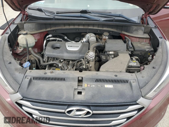 2017 Hyundai Tucson Sport z VIN KM8J33A24HU528007, wystawiony jako Copart lot #54540415 z przebiegiem 83 556 mil mil oraz Szkoda całkowita • Salvage title. Historia ofert i sprzedaży dostępna na DreamBid. Obrazek 11.