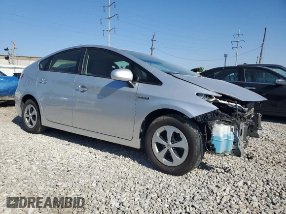 2014 Toyota Prius Four with VIN JTDKN3DU0E1737659, listed as a Copart auction lot 54486875 with 177,070 mi miles and Salvage Title. Bid and sale history available at carsss.com. Image 4.