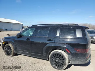 2025 Hyundai Santa Fe Calligraphy with VIN 5NMP5DGL6SH086490, listed as a Copart auction lot 46896765 with 2,139 mi miles and Salvage Title. Bid and sale history available at carsss.com. Image 2.