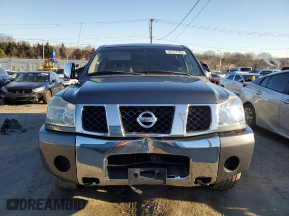 2005 Nissan Titan SE with VIN 1N6BA07BX5N557633, listed as a Copart auction lot 45197365 with 214,516 mi miles and Clean Title. Bid and sale history available at DreamBid. Image 5.