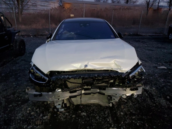 2023 Mercedes-Benz S-Class S 580 with VIN W1K6G7GB7PA236919, listed as a Copart auction lot 84039304 with 4,854 mi miles and Salvage Title. Bid and sale history available at carsss.com. Image 5.