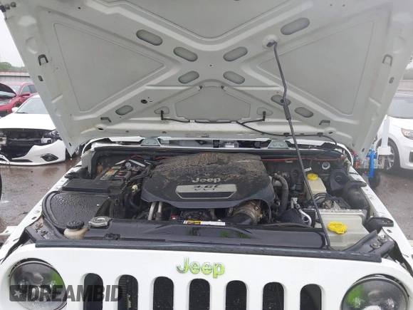 2013 Jeep Wrangler Sport with VIN 1C4AJWAG8DL601399, listed as a IAAI auction lot 42186399 with 130,195 mi miles and . Bid and sale history available at DreamBid. Image 10.