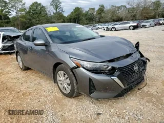 2024 Nissan Sentra S with VIN 3N1AB8BV1RY363032, listed as a Copart auction lot 88703945 with 7,029 mi miles and Salvage Title. Bid and sale history available at carsss.com. Image 10.