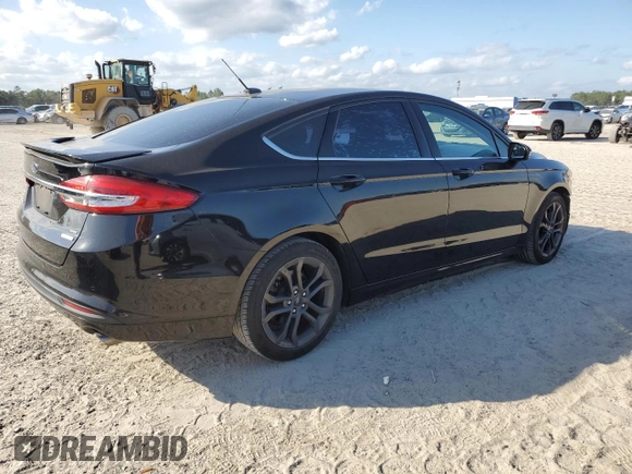2018 Ford Fusion SE with VIN 3FA6P0HD0JR222901, listed as a Copart auction lot 39980334 with 135,261 mi miles and Salvage Title. Bid and sale history available at carsss.com. Image 3.