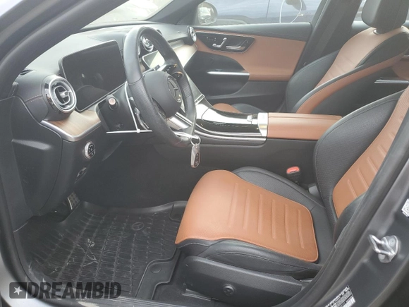 2022 Mercedes-Benz C 300 with VIN W1KAF4HB0NR048123, listed as a Copart auction lot 80442144 with 18,275 mi miles and Salvage Title. Bid and sale history available at DreamBid. Image 7.