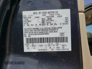 2010 Ford Escape Hybrid z VIN 1FMCU4K32AKB79563, wystawiony jako Copart lot #52892885 z przebiegiem 177 008 mil mil oraz Szkoda całkowita • Salvage title. Historia ofert i sprzedaży dostępna na DreamBid. Obrazek 12.