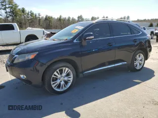 2010 Lexus RX 450h with VIN JTJBC1BA0A2008050, listed as a Copart auction lot 53517455 with Not Provided miles and Clean Title. Bid and sale history available at DreamBid. Image 1.