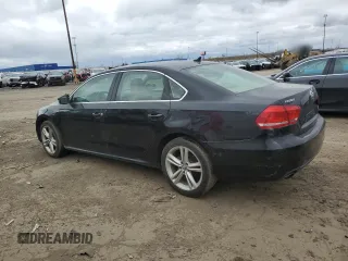 2014 Volkswagen Passat Sport with VIN 1VWBT7A34EC074896, listed as a Copart auction lot 53467825 with 103,304 mi miles and Clean Title. Bid and sale history available at carsss.com. Image 2.