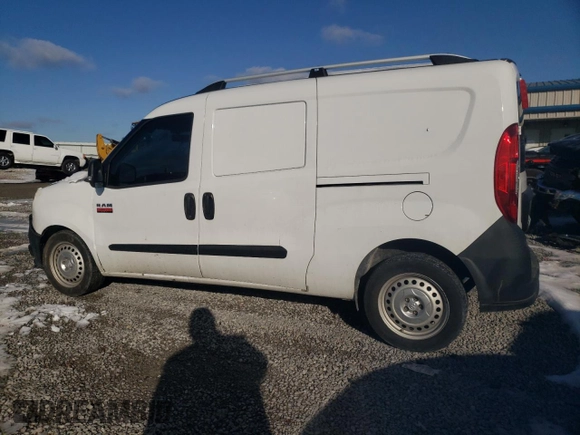 2015 Ram ProMaster City Cargo Tradesman with VIN ZFBERFAT0F6A82699, listed as a Copart auction lot 87294904 with 143,326 mi miles and Salvage Title. Bid and sale history available at carsss.com. Image 2.