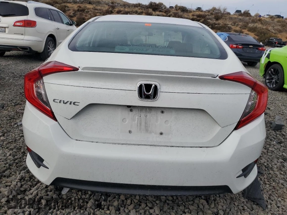 2016 Honda Civic EX with VIN 19XFC2F74GE213259, listed as a Copart auction lot 78441554 with Not Provided miles and Salvage Title. Bid and sale history available at DreamBid. Image 6.