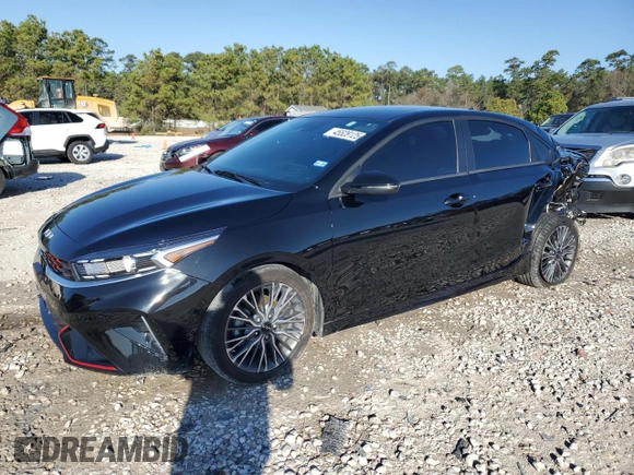 2024 Kia Forte GT-Line with VIN 3KPF54AD9RE788558, listed as a Copart auction lot 45528125 with 16,517 mi miles and Salvage Title. Bid and sale history available at carsss.com. Image 1.