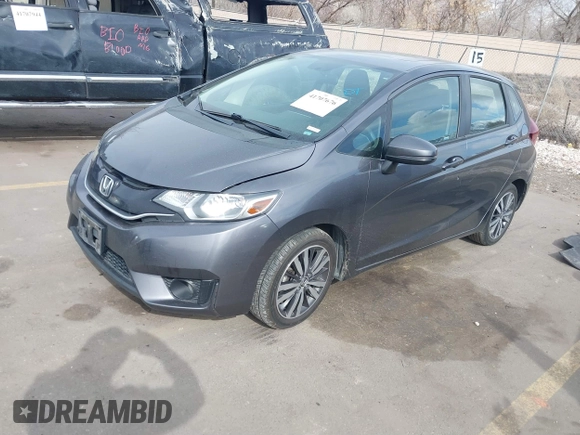 2015 Honda Fit EX-L with VIN 3HGGK5H89FM742260, listed as a IAAI auction lot 41707676 with 97,543 mi miles. Bid and sale history available at carsss.com. Image 17.