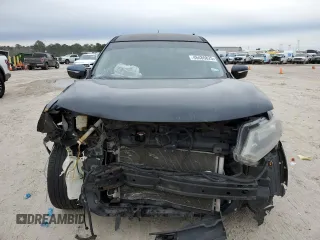 2015 Nissan Rogue S with VIN KNMAT2MT9FP511816, listed as a Copart auction lot 46486825 with 139,709 mi miles and Salvage Title. Bid and sale history available at DreamBid. Image 5.