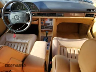 1986 Mercedes-Benz 420 with VIN WDBCA35D1GA265651, listed as a Copart auction lot 80223714 with 104,989 mi miles and Clean Title. Bid and sale history available at carsss.com. Image 8.