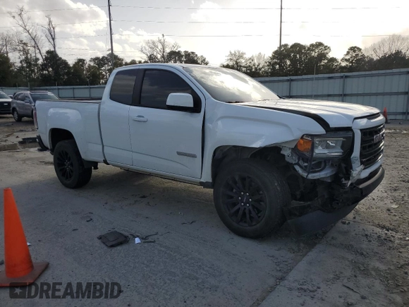 2022 GMC Canyon 2WD SLE with VIN 1GTH5CEA1N1323711, listed as a Copart auction lot 47789245 with 54,300 mi miles and Salvage Title. Bid and sale history available at carsss.com. Image 4.