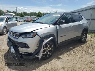 2025 Jeep Compass Limited with VIN 3C4NJDCN8ST509051, listed as a Copart auction lot 63836625 with 22,511 mi miles and Clean title. Bid and sale history available at DreamBid. Image 1.