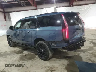2025 Cadillac Escalade z VIN 1GYS9PRLXSR129201, wystawiony jako Copart lot #59422345 z przebiegiem 775 mil mil oraz Szkoda całkowita • Salvage title. Historia ofert i sprzedaży dostępna na DreamBid. Obrazek 2.