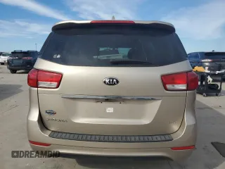 2015 Kia Sedona LX with VIN KNDMB5C1XF6040850, listed as a Copart auction lot 87858215 with 95,579 mi miles and Salvage Title. Bid and sale history available at DreamBid. Image 6.