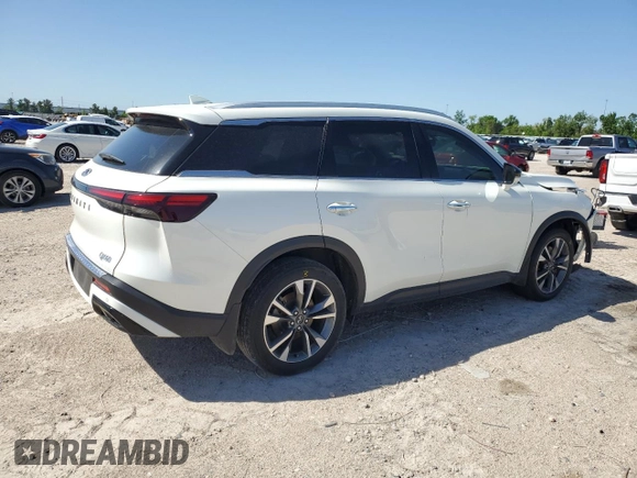 2023 Infiniti QX60 Luxe с VIN 5N1DL1FR5PC373348, выставлен на аукционе Copart как лот 52145535 с пробегом 32 357 миль миль и Чистый • Clean title. История ставок и продаж доступна на DreamBid. Изображение 3.