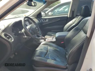 2015 Infiniti QX60 z VIN 5N1AL0MM5FC501767, wystawiony jako Copart lot #57256355 z przebiegiem 61 511 mil mil oraz Szkody całkowita. Historia ofert i sprzedaży dostępna na DreamBid. Obrazek 7.
