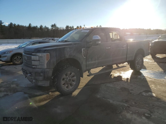 2019 Ford Super Duty F-350 SRW XL with VIN 1FT8W3BT4KEC01917, listed as a Copart auction lot 42524465 with 191,533 mi miles and Salvage Title. Bid and sale history available at carsss.com. Image 1.