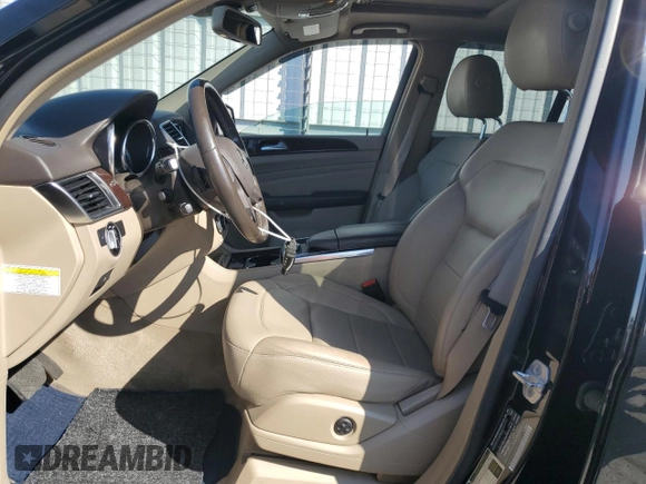 2012 Mercedes-Benz M 350 with VIN 4JGDA5HB3CA025681, listed as a Copart auction lot 64791805 with 132,633 mi miles and Salvage title. Bid and sale history available at DreamBid. Image 7.