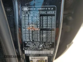 2008 Land Rover Range Rover HSE z VIN SALME15428A295363, wystawiony jako Copart lot #59845715 z przebiegiem 157 499 mil mil oraz Czysty tytuł • Clean title. Historia ofert i sprzedaży dostępna na DreamBid. Obrazek 13.