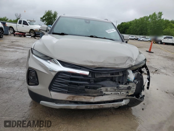 2021 Chevrolet Blazer LT with VIN 3GNKBHRS9MS532455, listed as a Copart auction lot 59397855 with Not provided miles and Salvage title. Bid and sale history available at DreamBid. Image 5.