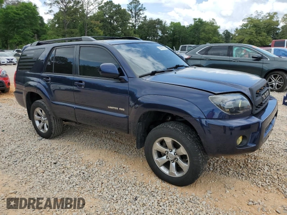 2006 Toyota 4Runner Limited with VIN JTEBT17R768034159, listed as a Copart auction lot 54075735 with Not Provided miles and Clean Title. Bid and sale history available at DreamBid. Image 4.