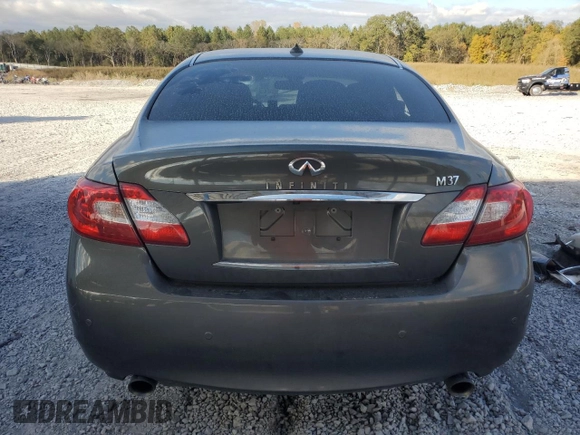 2013 Infiniti M37 with VIN JN1BY1AP6DM513757, listed as a Copart auction lot 79410424 with 0 mi miles and Salvage Title. Bid and sale history available at carsss.com. Image 6.