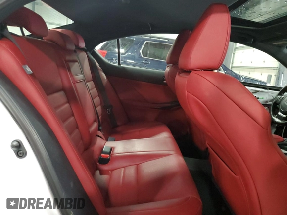 2021 Lexus IS 350 F Sport with VIN JTHGZ1E25M5019817, listed as a Copart auction lot 50634865 with 38,414 mi miles and Salvage Title. Bid and sale history available at DreamBid. Image 10.