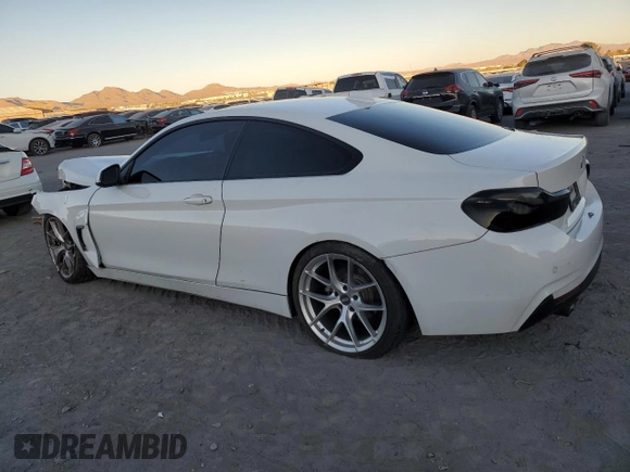 2015 BMW 4 Series 428i with VIN WBA3N3C58FK234842, listed as a Copart auction lot 86396484 with 101,559 mi miles and Salvage Title. Bid and sale history available at DreamBid. Image 2.