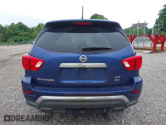 2017 Nissan Pathfinder SV z VIN 5N1DR2MMXHC613443, wystawiony jako IAAI lot #42370891 z przebiegiem 135 460 mil mil oraz . Historia ofert i sprzedaży dostępna na DreamBid. Obrazek 16.