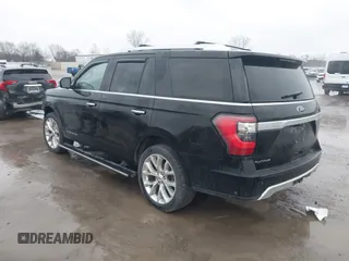 2018 Ford Expedition Platinum with VIN 1FMJU1MT2JEA16459, listed as a IAAI auction lot 40856863 with 125,434 mi miles. Bid and sale history available at carsss.com. Image 3.