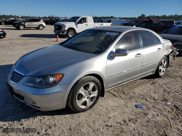 2007 Acura RL with VIN JH4KB16577C003562, listed as a Copart auction lot 79055724 with NaN miles and Salvage Title. Bid and sale history available at carsss.com. Image 1.