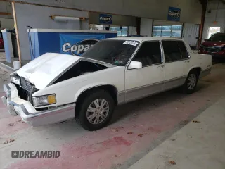 1991 Cadillac DeVille z VIN 1G6CD53BXM4208982, wystawiony jako Copart lot #79212024 z przebiegiem 100 109 mil mil oraz Szkoda całkowita • Salvage title. Historia ofert i sprzedaży dostępna na DreamBid. Obrazek 1.