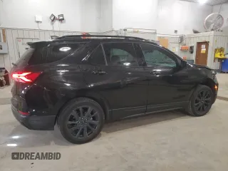 2022 Chevrolet Equinox RS with VIN 2GNAXWEVXN6138271, listed as a Copart auction lot 48996785 with 61,193 mi miles and Salvage title. Bid and sale history available at DreamBid. Image 3.