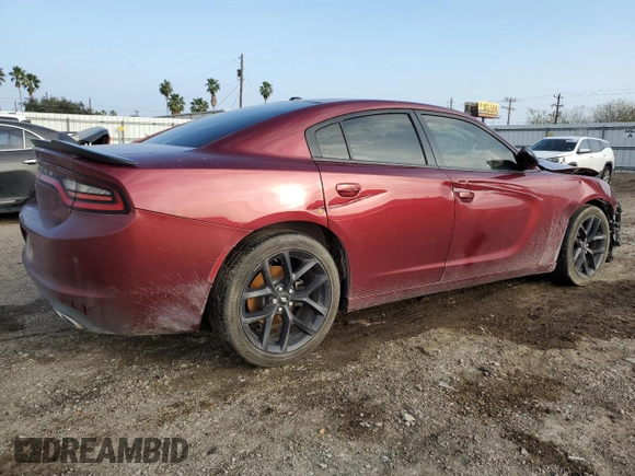 2019 Dodge Charger SXT with VIN 2C3CDXBG3KH734655, listed as a Copart auction lot 43331485 with 62,777 mi miles and Salvage Title. Bid and sale history available at DreamBid. Image 3.