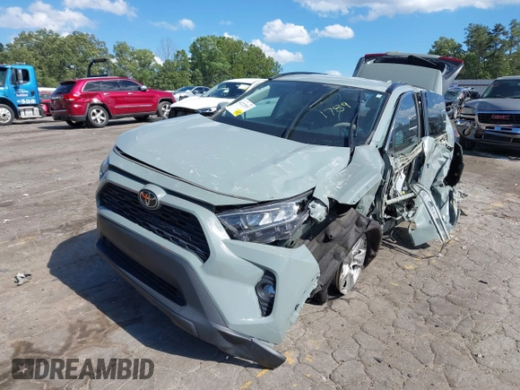 2020 Toyota RAV4 XLE with VIN 2T3W1RFV0LC081789, listed as a IAAI auction lot 42272557 with 91,399 mi miles and . Bid and sale history available at DreamBid. Image 17.