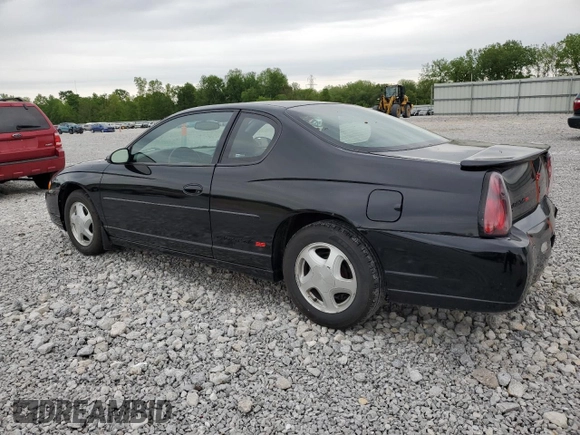 2000 Chevrolet Monte Carlo SS z VIN 2G1WX12K9Y9236456, wystawiony jako Copart lot #57859145 z przebiegiem 55 446 mil mil oraz Szkody całkowita. Historia ofert i sprzedaży dostępna na DreamBid. Obrazek 2.