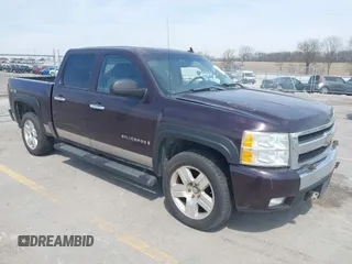 2008 Chevrolet Silverado 1500 LTZ with VIN 2GCEK133281291595, listed as a IAAI auction lot 42031720 with 245,872 mi miles and . Bid and sale history available at DreamBid. Image 1.
