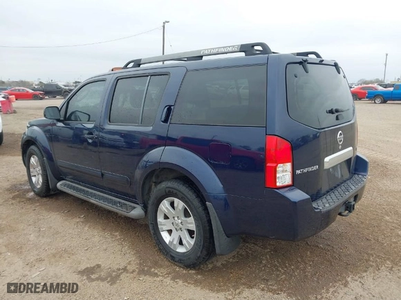 2007 Nissan Pathfinder S with VIN 5N1AR18U77C638404, listed as a IAAI auction lot 41560067 with 225,996 mi miles. Bid and sale history available at carsss.com. Image 3.