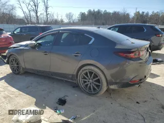 2019 Mazda 3 Premium with VIN 3MZBPAEM0KM105138, listed as a Copart auction lot 47826545 with 86,929 mi miles and Salvage Title. Bid and sale history available at DreamBid. Image 2.