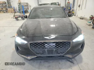 2020 Genesis G70 3.3T with VIN KMTG34LE7LU050879, listed as a Copart auction lot 88770425 with 146,547 mi miles and Salvage Title. Bid and sale history available at DreamBid. Image 5.