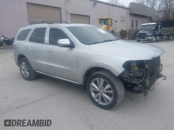 2012 Dodge Durango Citadel with VIN 1C4SDJET5CC211252, listed as a IAAI auction lot 41739657 with 140,296 mi miles and . Bid and sale history available at DreamBid. Image 1.