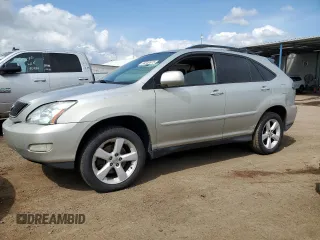 2005 Lexus RX 330 z VIN 2T2HA31U15C071445, wystawiony jako Copart lot #60249975 z przebiegiem 190 830 mil mil oraz Szkoda całkowita • Salvage title. Historia ofert i sprzedaży dostępna na DreamBid. Obrazek 1.